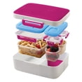 thumbnail image 5 of Rubbermaid LunchBlox - Recipiente para almuerzo a prueba de fugas con estuche, tamaño pequeño, color rojo remolacha, 5 of 5