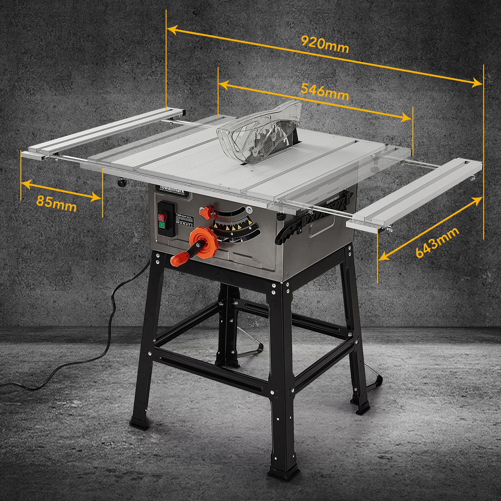 Prostormer Table Saw 10 Inch 15A Multifunctional Saw – Prostormer-Power  Tools Official Site