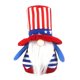 thumbnail image 1 of Giyblacko 4 de julio Día de la Independencia Decoración de mesa Día de la Independencia Muñeca de gnomo Gnomos hechos a mano Muñeca de peluche sin rostro Decoraciones, 1 of 1