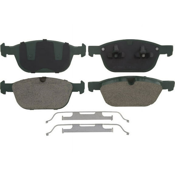 Front Brake Pad Set - Compatible with 2010 - 2016 Volvo XC60 2011 2012 2013 2014 2015