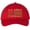 Red, variant on US Army Veteran USA Flag Embroidered Dad Hat Unstructured USA Army Military Vet Adjustable Baseball Cap (Red)
