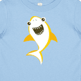 thumbnail image 4 of Inktastic Cute Shark, Little Shark, Yellow Shark Boys or Girls Baby T-Shirt, 4 of 5