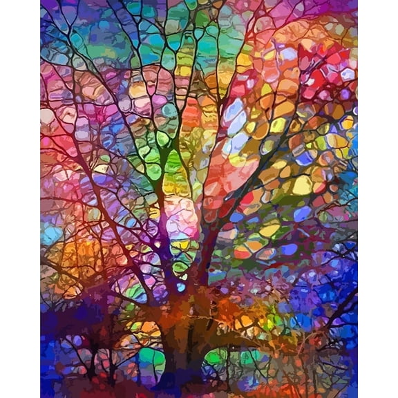 JYLMOOD DIY Paint by Numbers Kit for Adults, Easy Painting for Gift and Home Wall Decor, 16" W x 20" L