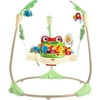 Fisher-Price Jumperoo Baby Bouncer Activity Center with Lights Sounds Music and Infant Toys, Rainforest