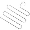 thumbnail image 2 of AMERTEER Trousers Hanger S Type Pants Rack Multilayers Trousers Hanger for Home Wardrobe Hotel Closet, 2 of 10