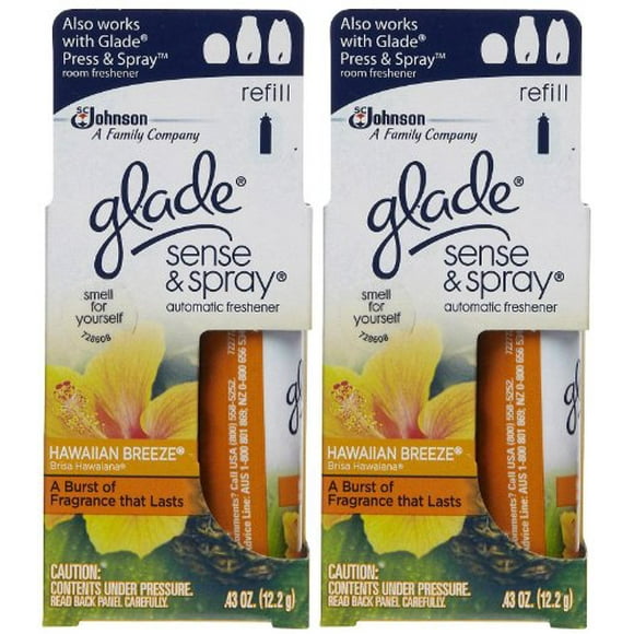 Glade Sense & Spray Refill-Hawaiian Breeze-0.43 oz.