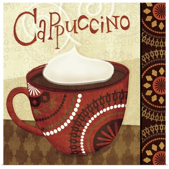Great BIG Canvas | Rolled Veronique Charron Poster Print entitled Cup of Joe II