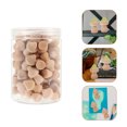 thumbnail image 2 of Mushroom Figurines Khaki For Elementary Students Home Entertainment 60Pcs 1.2X0.8In, 2 of 8