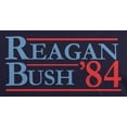 thumbnail image 4 of Old Glory Mens Election 1984 Reagan Bush Distressed Short Sleeve Graphic T Shirt, 4 of 6