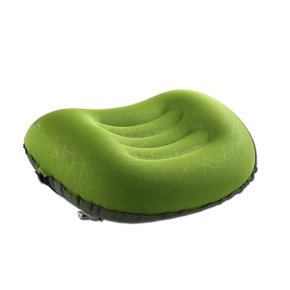 Ultralight Inflatable Camping Pillow, Compact Travel Pillow with Ergonomic Neck Support for Backpacking Hiking Traveling, TPU Air Pillow