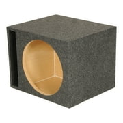 QPower 15 Inch Heavy-Duty Single Vented Vehicle Subwoofer Enclosure