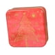 thumbnail image 3 of Tarro de caramelos,Lata de navideñas con tapa para regalar en las fiestas,Caja de regalo para dulces navideños cuadrada,contenedor para ,Lata de hojalata Arbol de navidad rojo, 3 of 8