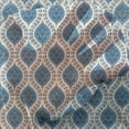 thumbnail image 3 of Oriental Tulle Curtains with Rod Pocket, Middle Eastern Swirled Lines with Influences Exotic Motifs, Sheer Drape for Wedding Party 2 Panels, 7 Sizes, Violet Blue Coconut, by Ambesonne, 3 of 3