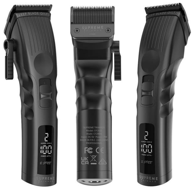 Supreme Trimmer 2Spee Hair Clipper (3.5 Hour Use) Removable