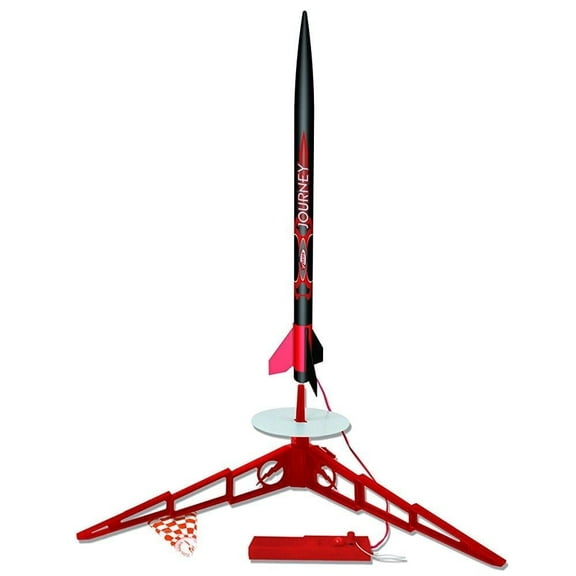 Estes 1441 Journey Model Rocket Launch Set, Beginner Skill Level Kit with Launch Controller and Pad, Easy to Assemble