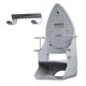 thumbnail image 1 of Organizador de almacenamiento para tabla de planchar, accesorios, resistente y ligero para montaje en pared. gris, 1 of 8