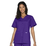 Landau Relaxed Fit 4 Pockets Scrub Top (Women)