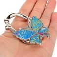 thumbnail image 2 of Butterfly Handbag Hanger Office Table Purse Hook Table Hook Holder Metal Purse Hook, 2 of 4