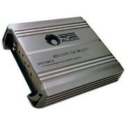 Angle View: RE Audio DTS DTS-500.2 Car Amplifier, 2 Channel, Class AB