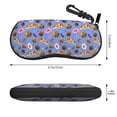 thumbnail image 2 of Bingfone Fastfoods Print Sunglasses Case Portable Travel Zipper Eyeglasses Case With Hook, 2 of 6
