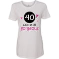 thumbnail image 3 of Inktastic 40th Birthday Gorgeous Women's T-Shirt, 3 of 5