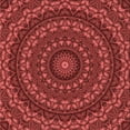 thumbnail image 1 of Ahgly Company Machine Washable Indoor Square Transitional Tomato Red Area Rugs, 6' Square, 1 of 7