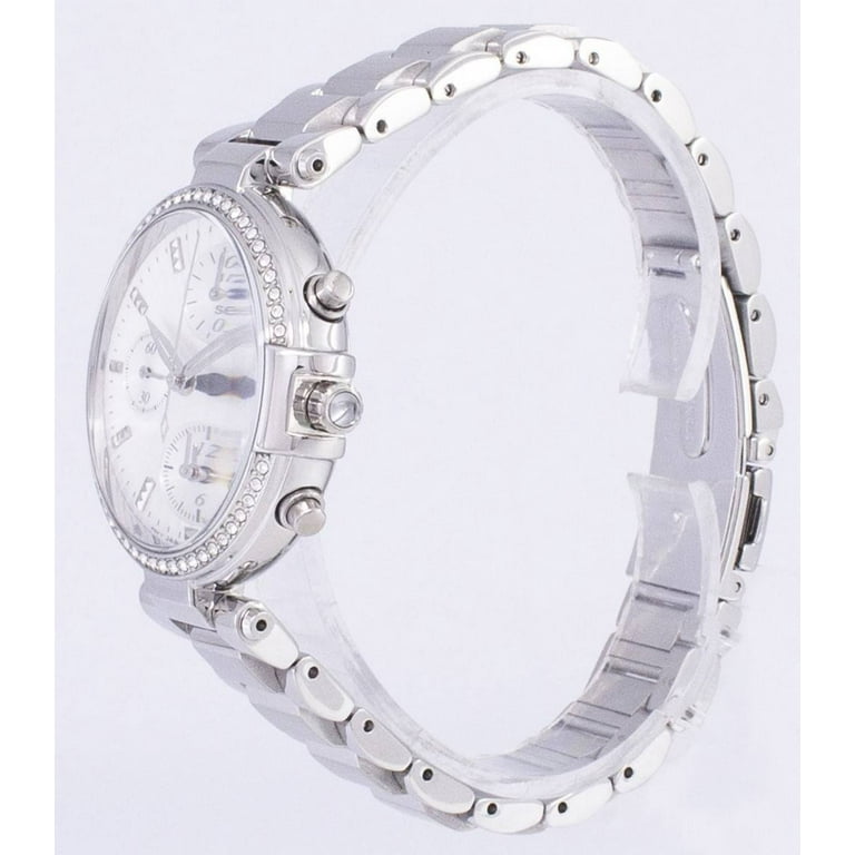 Seiko Chronograph Crystal Dial Ladies Watch - Walmart.com