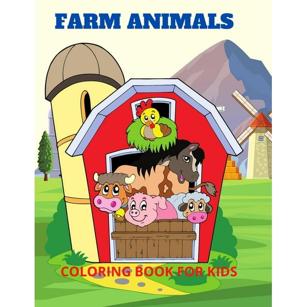 Farm Animals- Coloring Book for kids : Amazing Farm Animals Coloring Book for Kids, Age:4-8Deeas (Paperback) Farm Animals- Coloring Book for kids : Amazing Farm Animals Coloring Book for Kids, Age:4-8Deeas (Paperback)