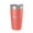 Coral, variant on Diablo Lake Map Tumbler Travel Mug Insulated Laser Engraved Coffee Cup Washington 20 oz Maroon