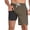 01-Black, variant on KHONTS Mens Swim Trunks Quick Dry Bathing Suit Inseam Board Shorts with Compression Liner and Pocket 09-Green XL