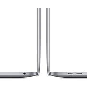 Restored Apple MacBook Air 13.3 inch Laptop - Silver, M1 Chip, Built for Apple Intelligence, 8GB RAM, 256GB storage