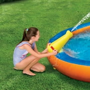 Banzai Inflatable Slide N Bounce Spash Park Water Park - 3 Levels of Fun!
