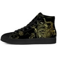 thumbnail image 3 of Aidianart Mens Dragon High Top Shoes High Top Canvas Sneakers Size 5.5, 3 of 5
