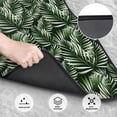 thumbnail image 3 of Sikiie Tropical Palm Leaves1 Car Foot Mat Set of 4 Pieces Basics Universal Fit Rubber Carpet Floor Mats For Car SUV Van & Truck, 26.8"L x 17.3"W (Front), 13"L x 17.3"W(Rear), 3 of 6