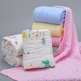 105x105cm Muslin Swaddle Baby Bedding 6 Layers Baby Blankets Newborn