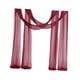 thumbnail image 5 of Camino de mesa con arco para bodas, telón de fondo para bodas, decoración reutilizable, cenador, cortinas borgoña, 5 of 9