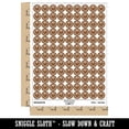 thumbnail image 2 of Whole Apple Fruit 200+ Round Stickers - Brown - Gloss Finish - 0.50" Size, 2 of 3