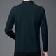 thumbnail image 4 of pstuiky manga larga de hombre, Camisa/top informal de manga larga con solapa a cuadros para hombre, moda de primavera e invierno camisetas de hombre xxl, 4 of 5