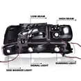 thumbnail image 4 of CROSSDESIGN LED DRL Headlights Fit for 1999-2006 Silverado/Suburban, 4 of 5