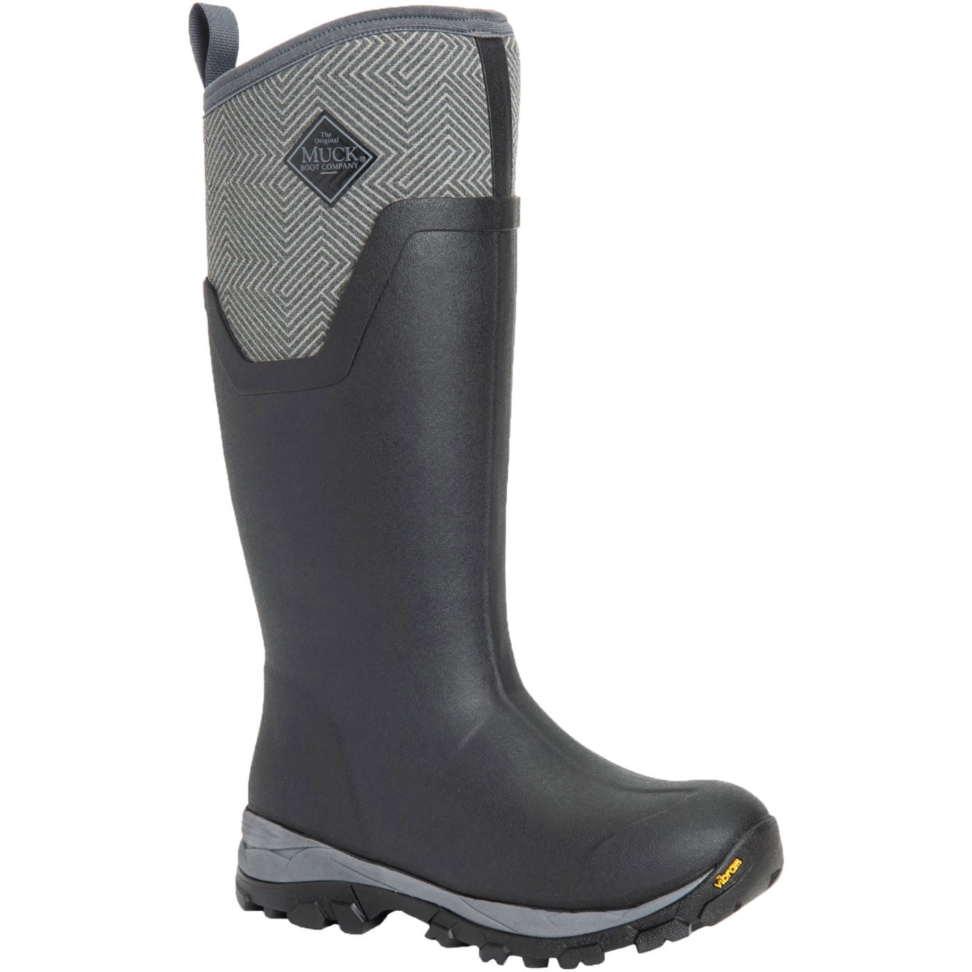 muck boots arctic adventure black quilt