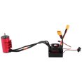 thumbnail image 1 of RC Motor ESC, 3670 2850KV 3670 2853670 2850KV Juego De Disipador De Calor A Prueba De Agua Con Motor ESC Combo Para 1/10 RC Car Truck Para 1/8 1/10 RC Car Fugacal Ocean Broad Surfboard Fins, 1 of 8