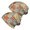 Pioneer Flower Floral Print Pattern-2, variant on Pioneer Flower Floral Print Pattern 2 Pack Slouchy Beanie Hat, Sleep Head Cover with Stretchy Fabric & Soft Texture, Warm Thermal Gifts for Daily Home Outdoor