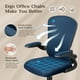 thumbnail image 3 of Silla de Oficina Ergonómica FelixKing con Soporte Lumbar Ajustable, Azul Marino, 3 of 7