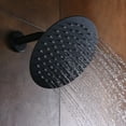 thumbnail image 5 of SUMERAIN Single-Function Shower Faucet Set Black and Gold, Stainless Steel 8 Inch Rain Shower Head Single Handle With Rough-in Valve Shower Trim Kit, 5 of 9