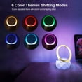 thumbnail image 2 of Luz de noche infantil, lámpara de noche, lámpara recargable para guardería con altavoz Bluetooth, lámpara infantil de 3 colores, control táctil para el hogar (nueva, azul), 2 of 5