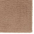 thumbnail image 5 of Linon Luxe Plush Shag Hand Tufted Polyester 8'x10' Rug in Sand Brown, 5 of 6