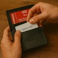 thumbnail image 3 of Marshal RFID Blocking Mens Leather Expandable Business Card Case Wallet, 3 of 7