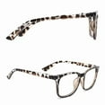 thumbnail image 2 of Blue Light Blocking Glasses Square Nerd Eyeglasses Frame Anti Blue Ray Computer Game Glasses, 2 of 5