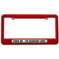thumbnail image 1 of Cover Me Changing Lanes, Funny License Plate Tag Frame, Multiple Colors, 1 of 1