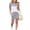 Gray, variant on Girls 2 Piece Outfits Summer Clothes T Shirt Short Sleeve and Casual Short Kids Clothing Sets Green Size 12
